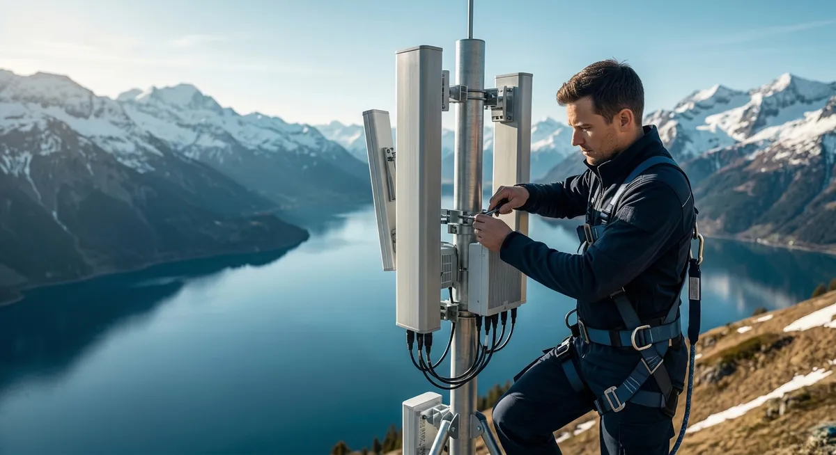 Installazione antenne in territorio svizzero